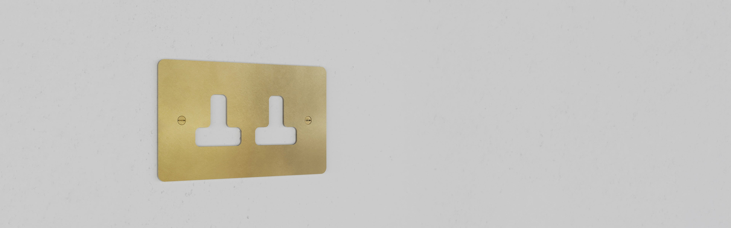 Antique brass front plates