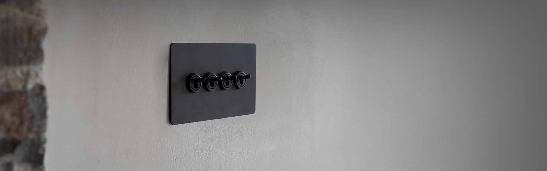 Bronze switches & sockets