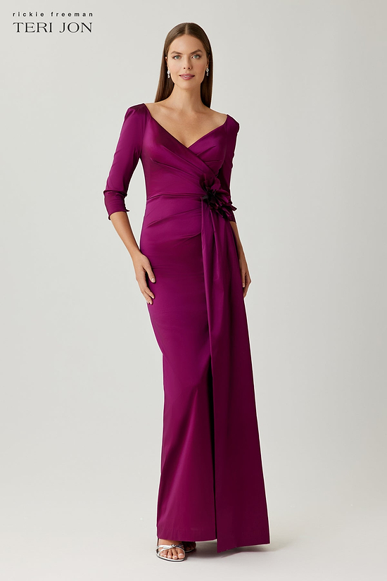 lauren ralph lauren evening dress Chilton satin 9% elastane skirt Dry DY_Upto40 Ballard - 7 Drawer Size(<a href=