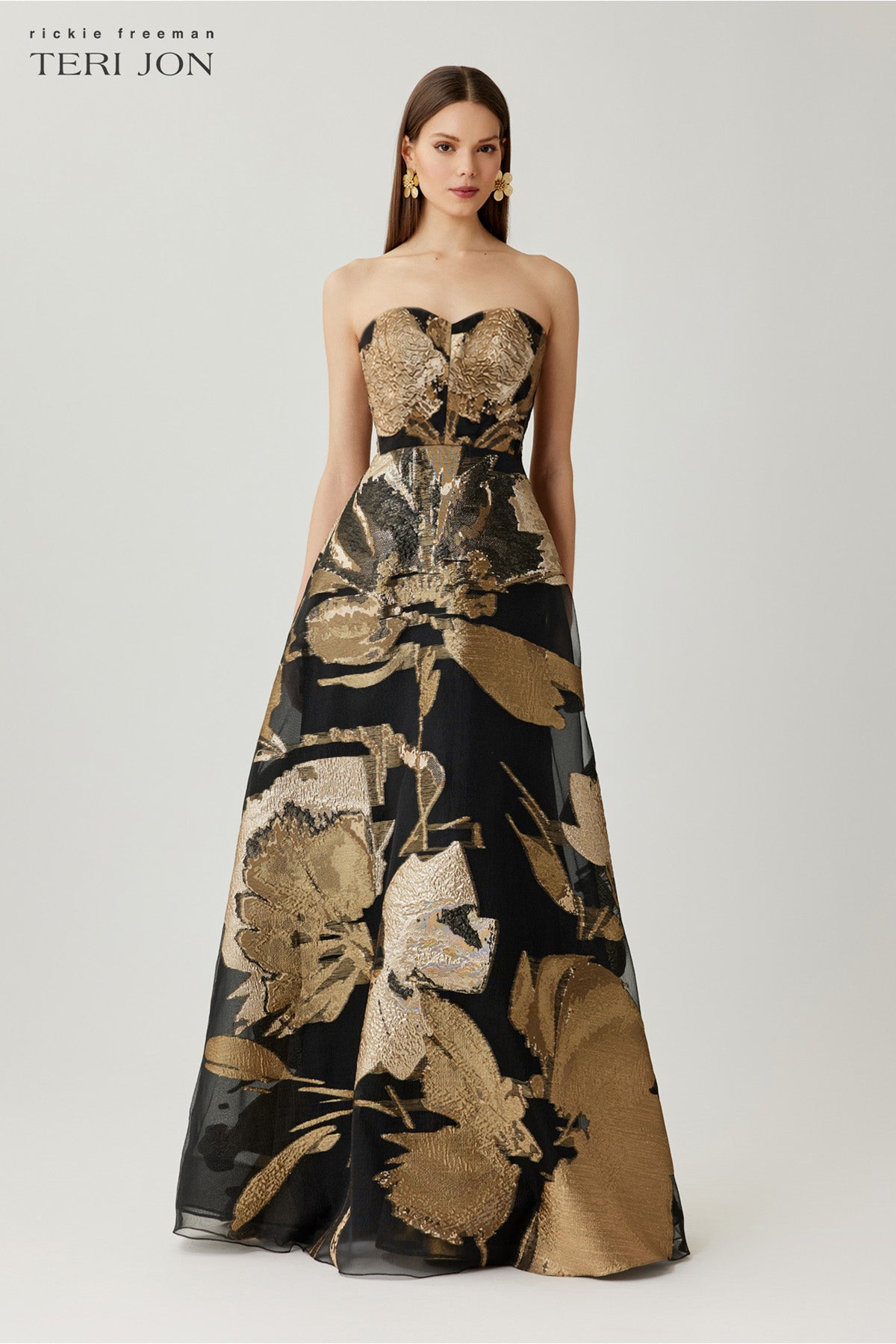 teri jon gold dress Mother of the Bride Dresses LowStock:42225894916147