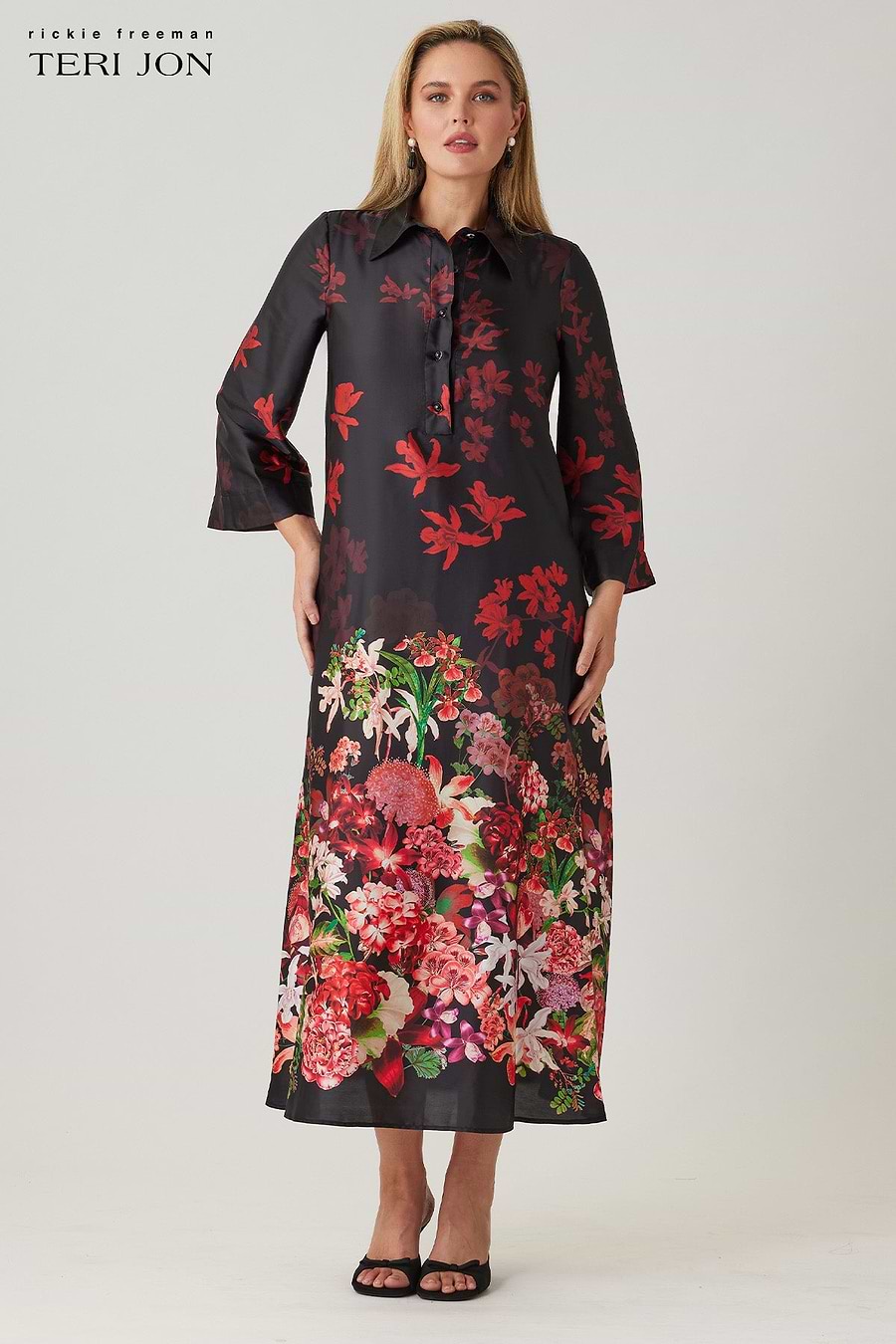 Plus Size Image Black Red