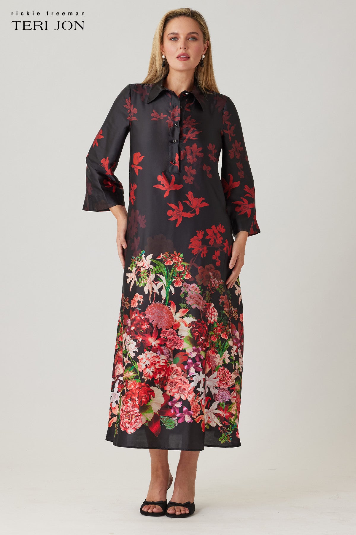 Plus Size Image Black Red