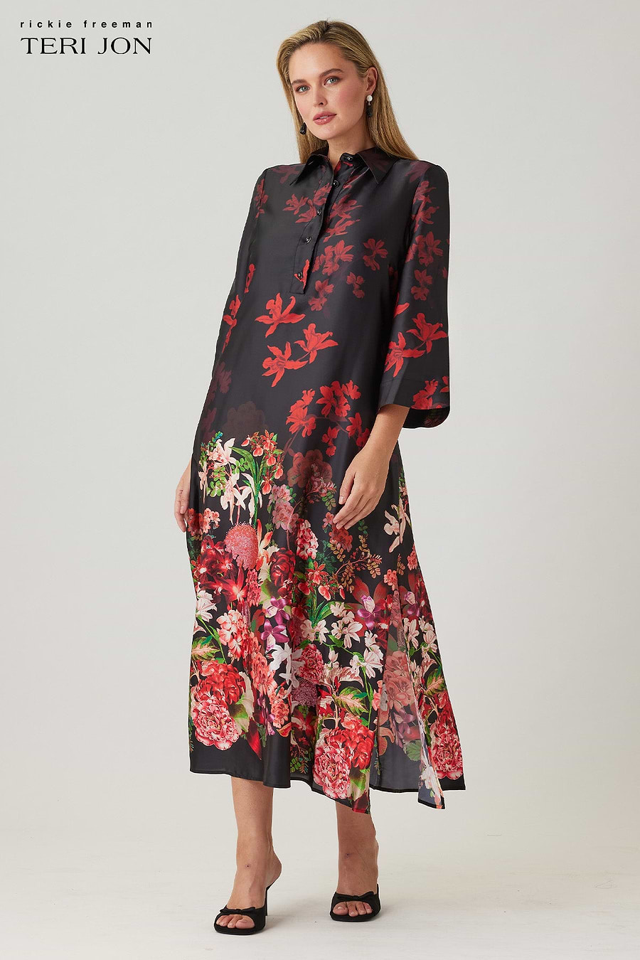 Plus Size Image Black Red