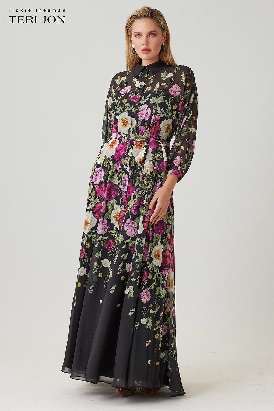 Plus Size Image Black Multi