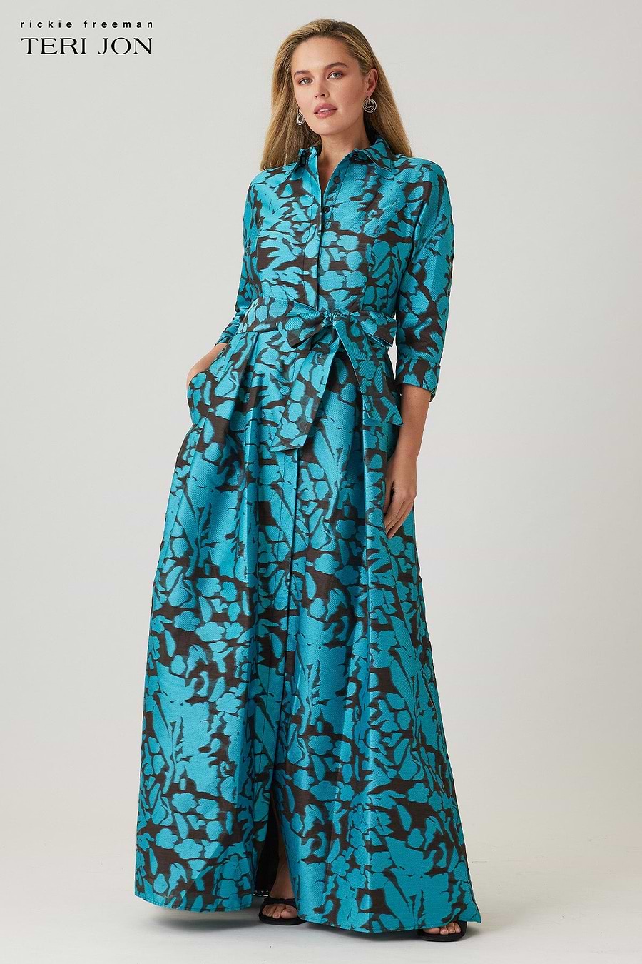 Plus Size Image Turquoise Black