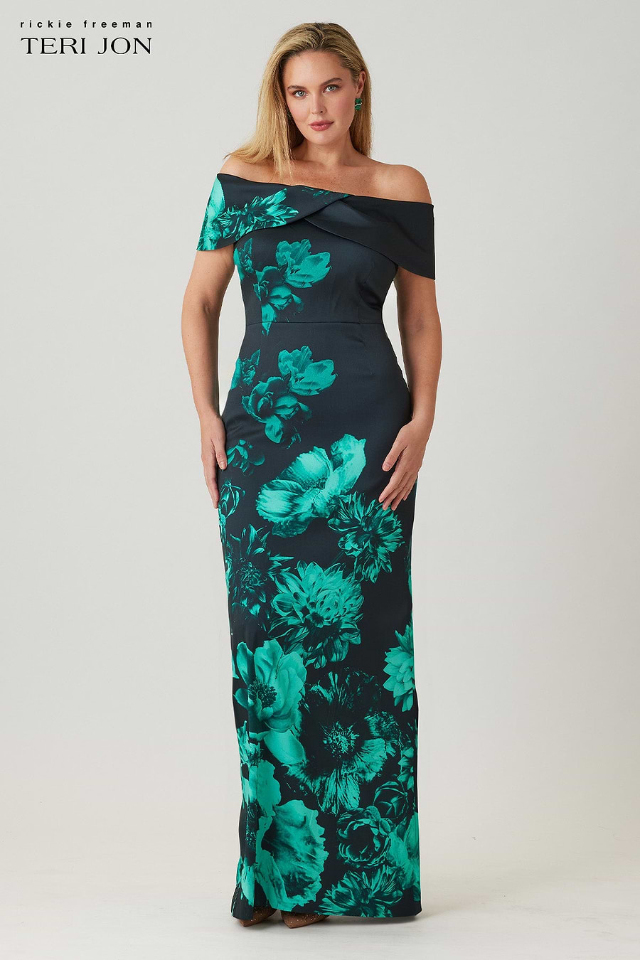 Plus Size Image Black Green