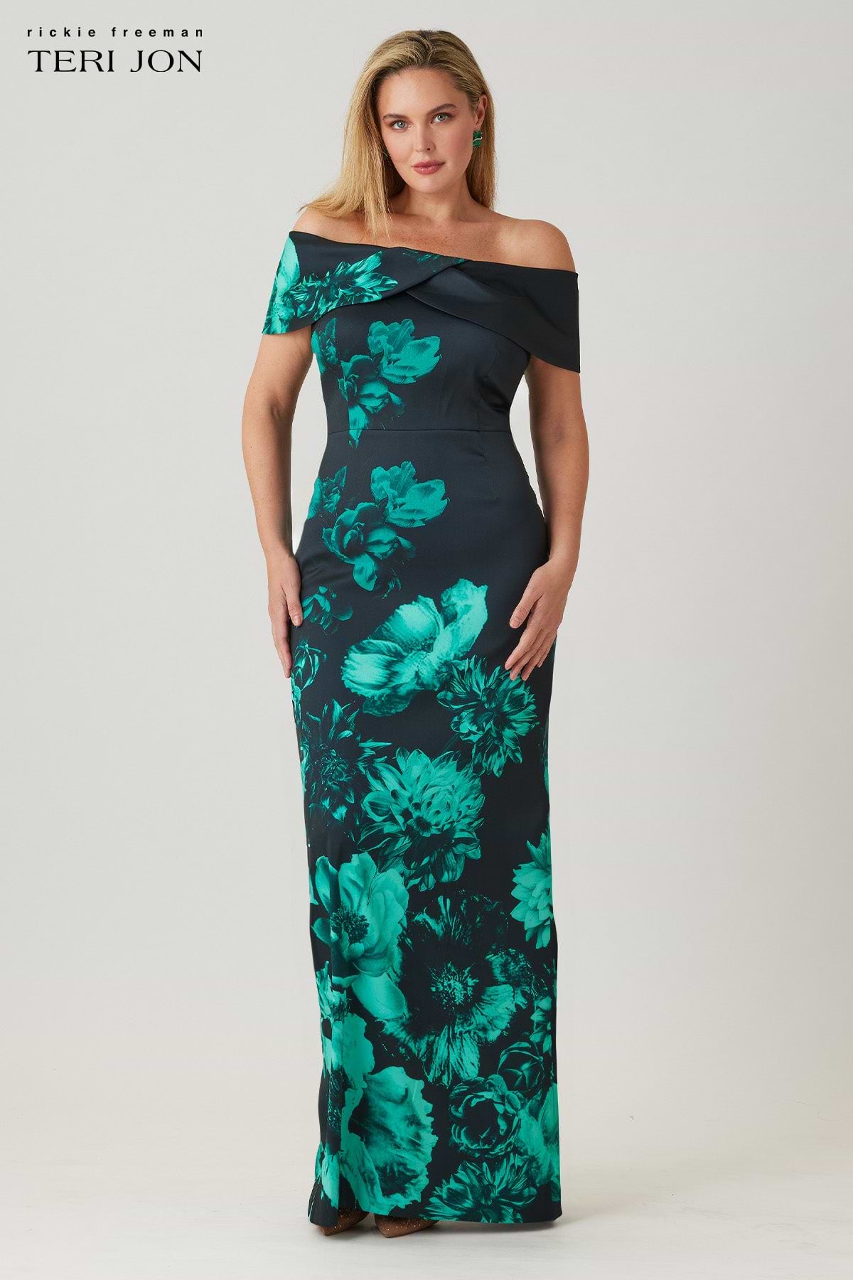 Plus Size Image Black Green