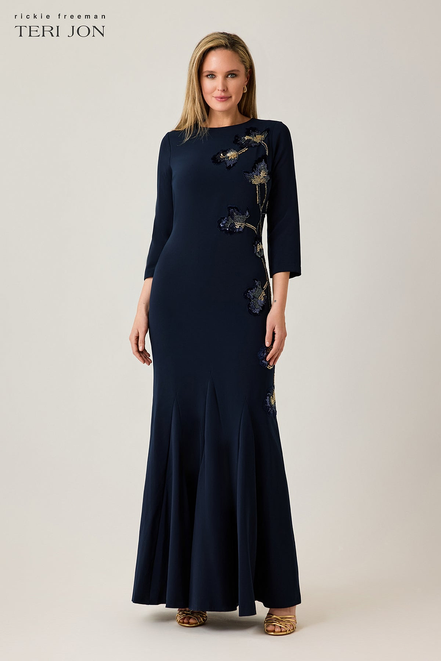 Navy Multi Plus Size Image