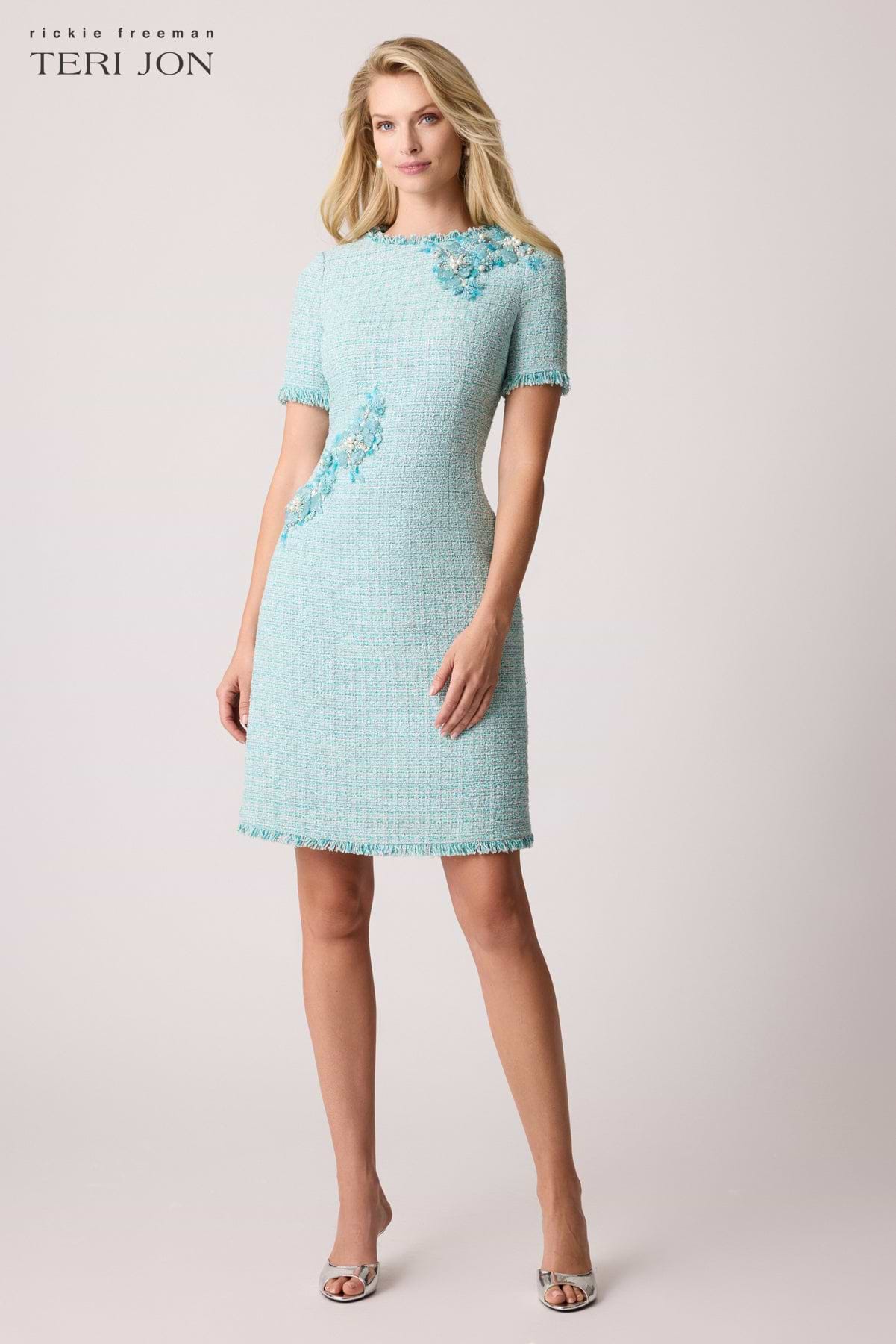 Daytime Tweed Mini Dress –