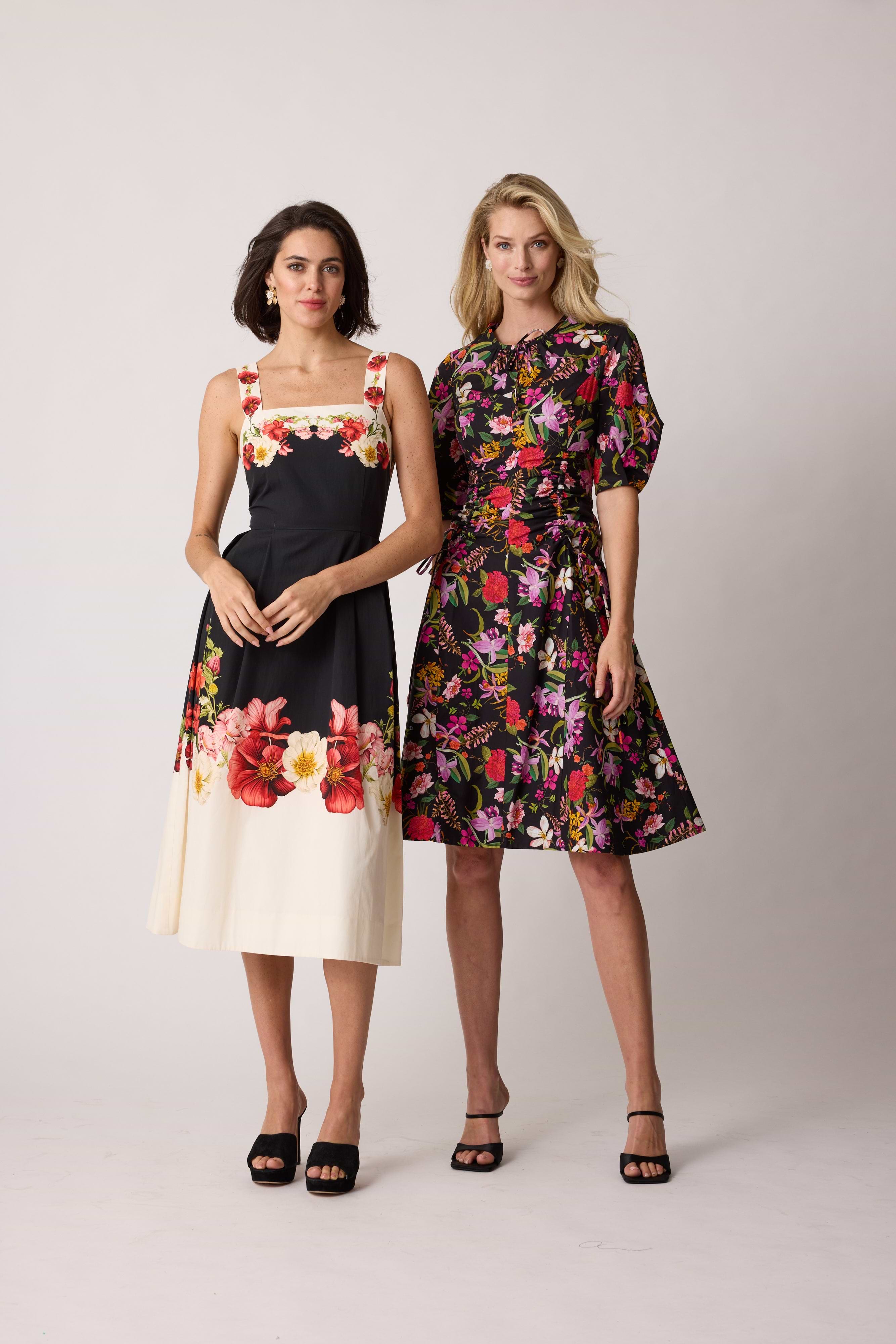 alex perry designs dresses Crystal-embellished Column Dress – Petite Chérie Invoice # 294619 GUESS USA floral-print Midi The model is 5 Size:6.5M/8.0W