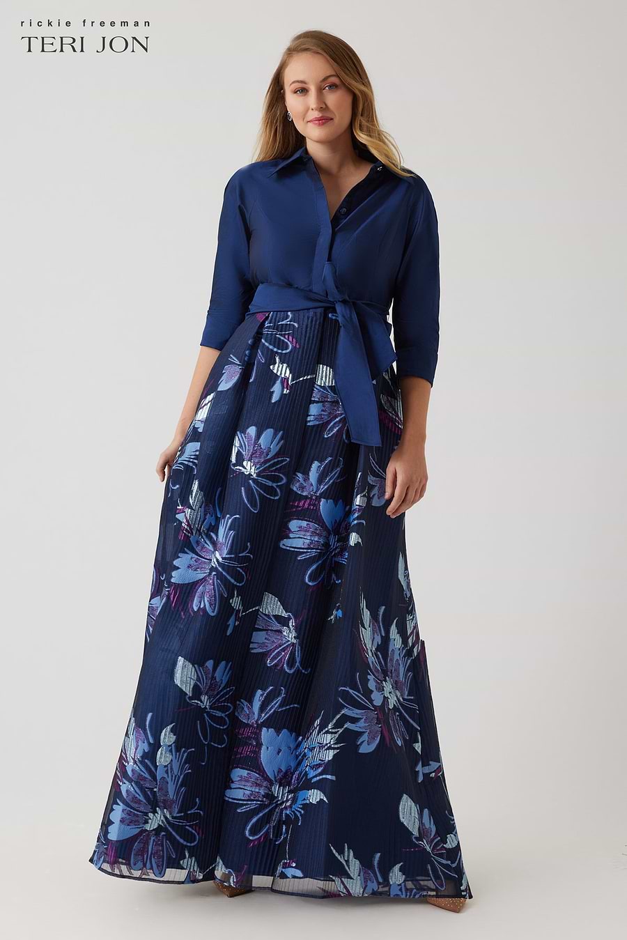 Plus Size Image Navy Multi