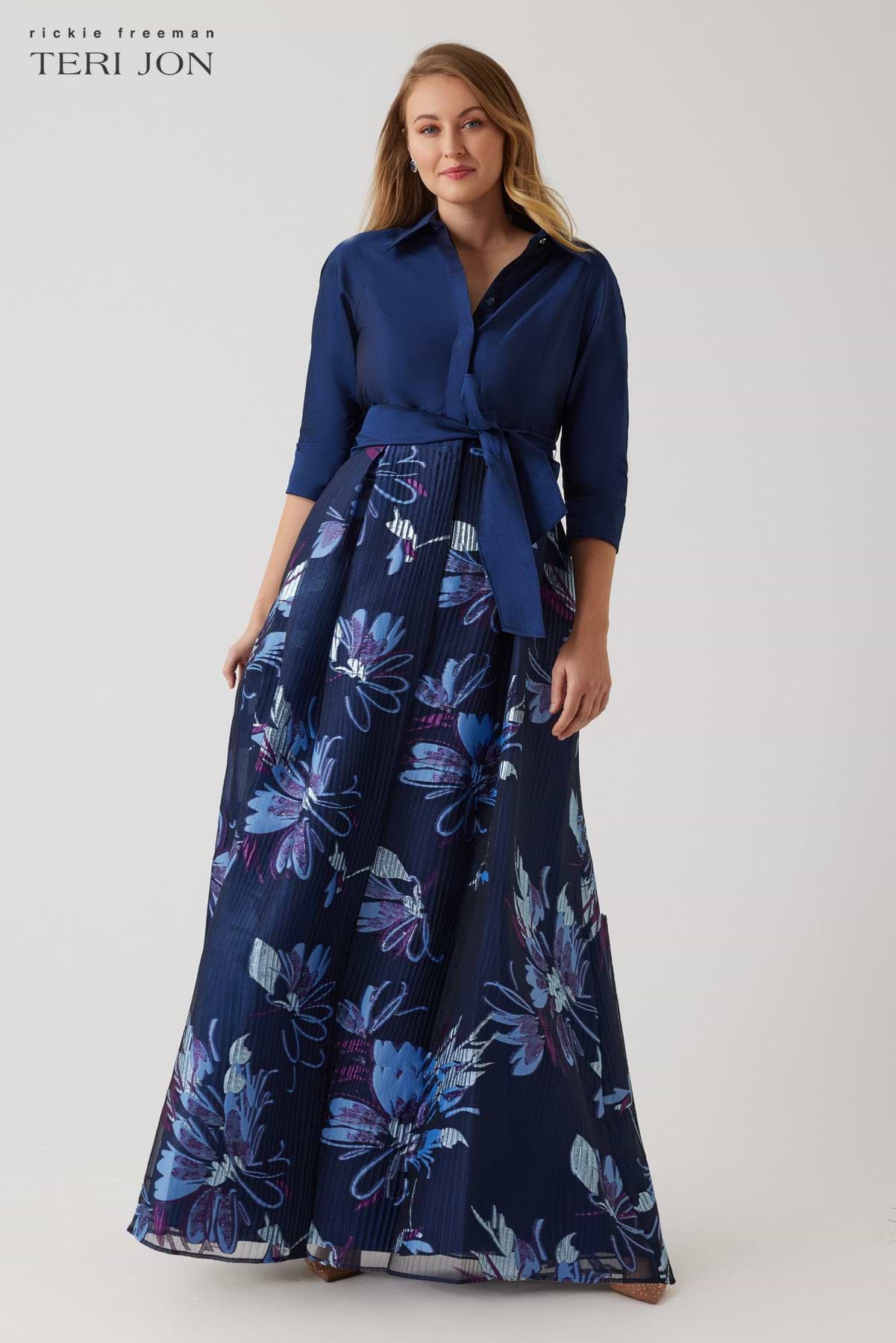 Plus Size Image Navy Multi
