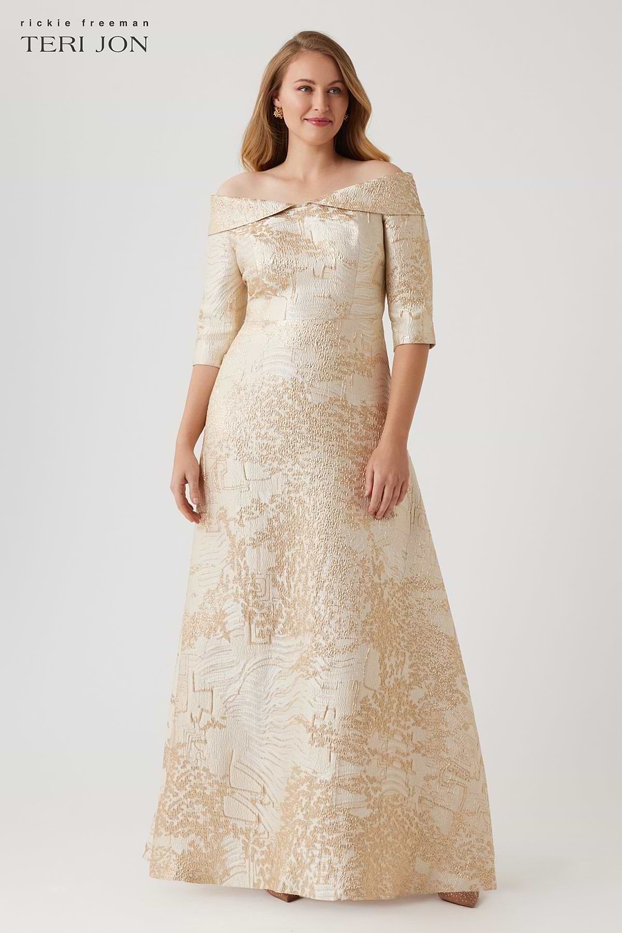 Plus Size Image Champagne Gold