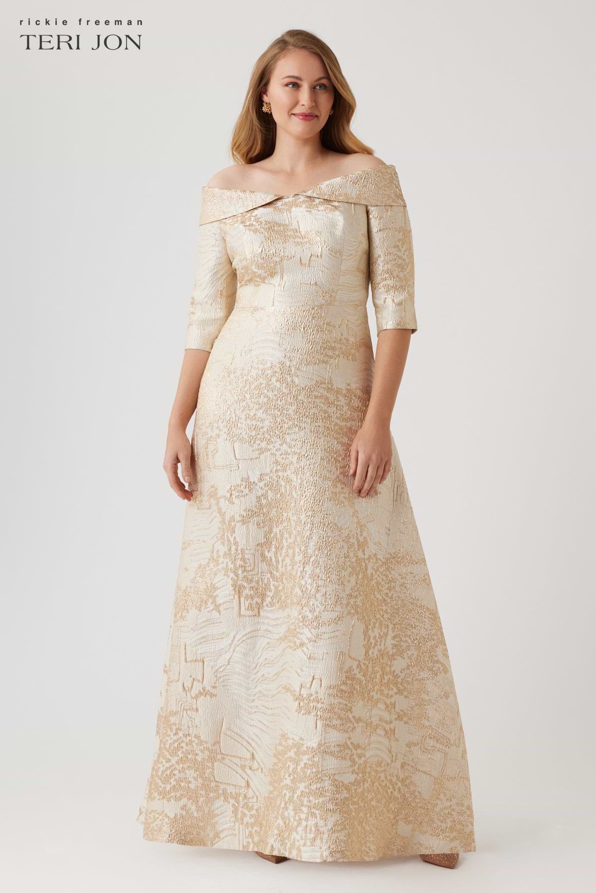 Plus Size Image Champagne Gold