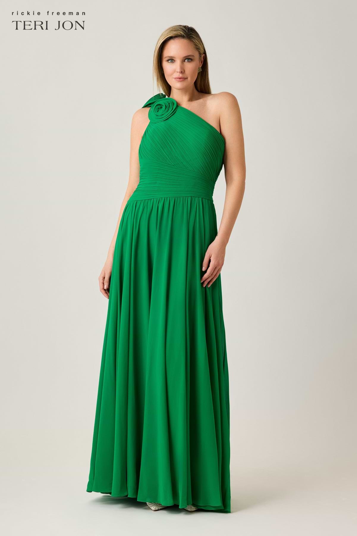 pleated chiffon summer dress Gown with Floral Shoulder – Silhouette: Ballgown Color:Green Black Abstract Key Features Sexy Crochet Dress -