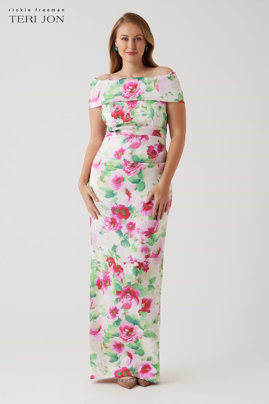 Plus Size Image White Multi