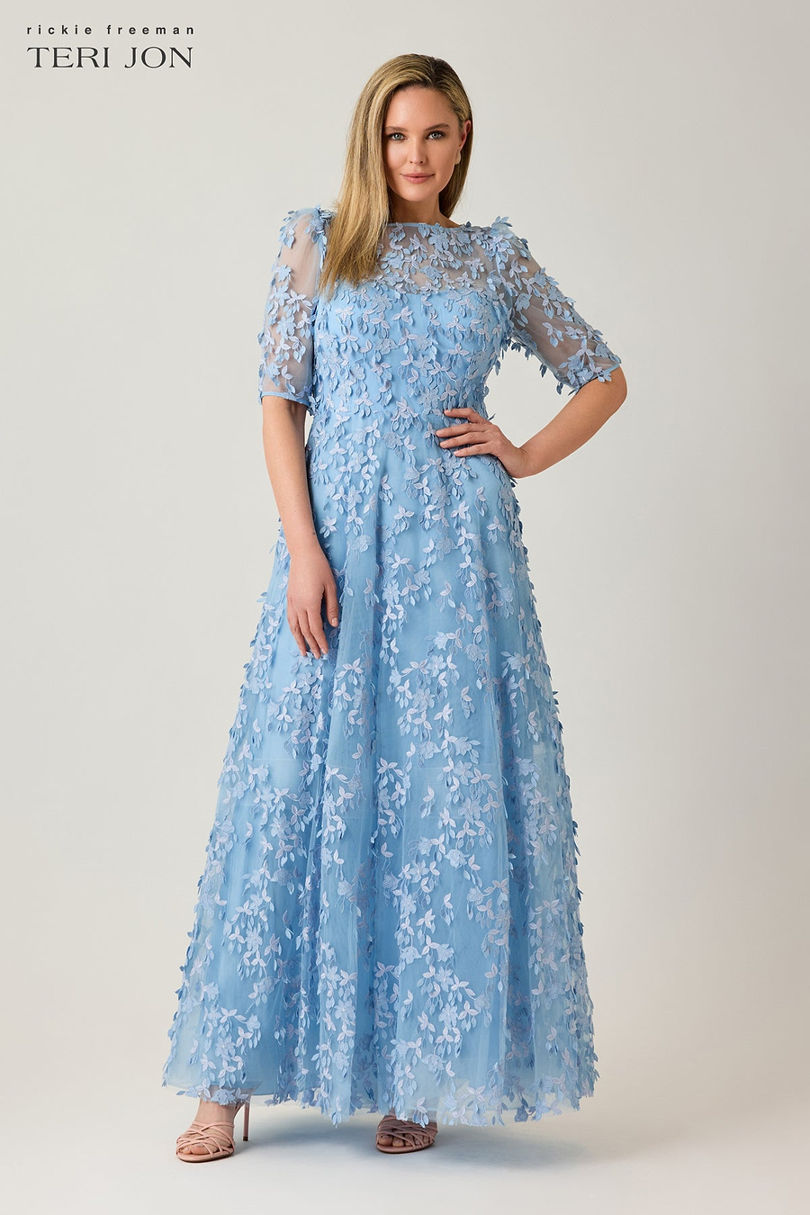 Periwinkle Mul Plus Size Image