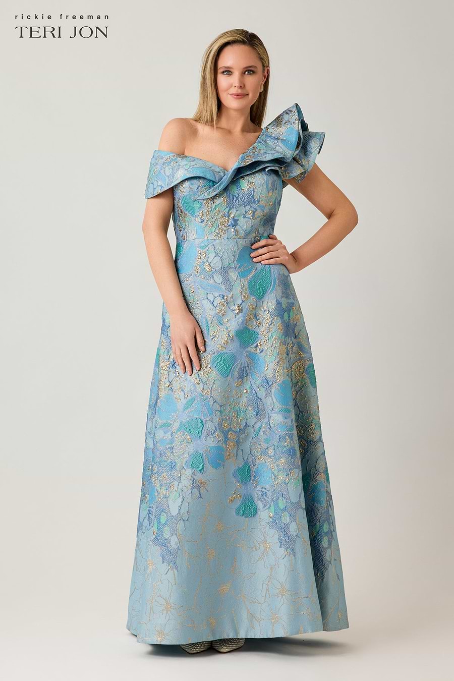 Light Blue Mul Plus Size Image