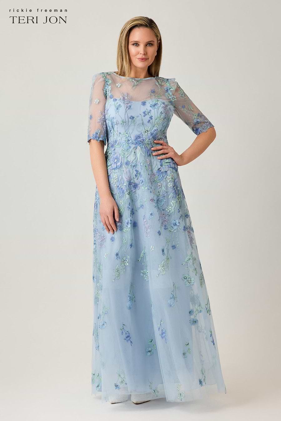 Blue Multi Plus Size Image