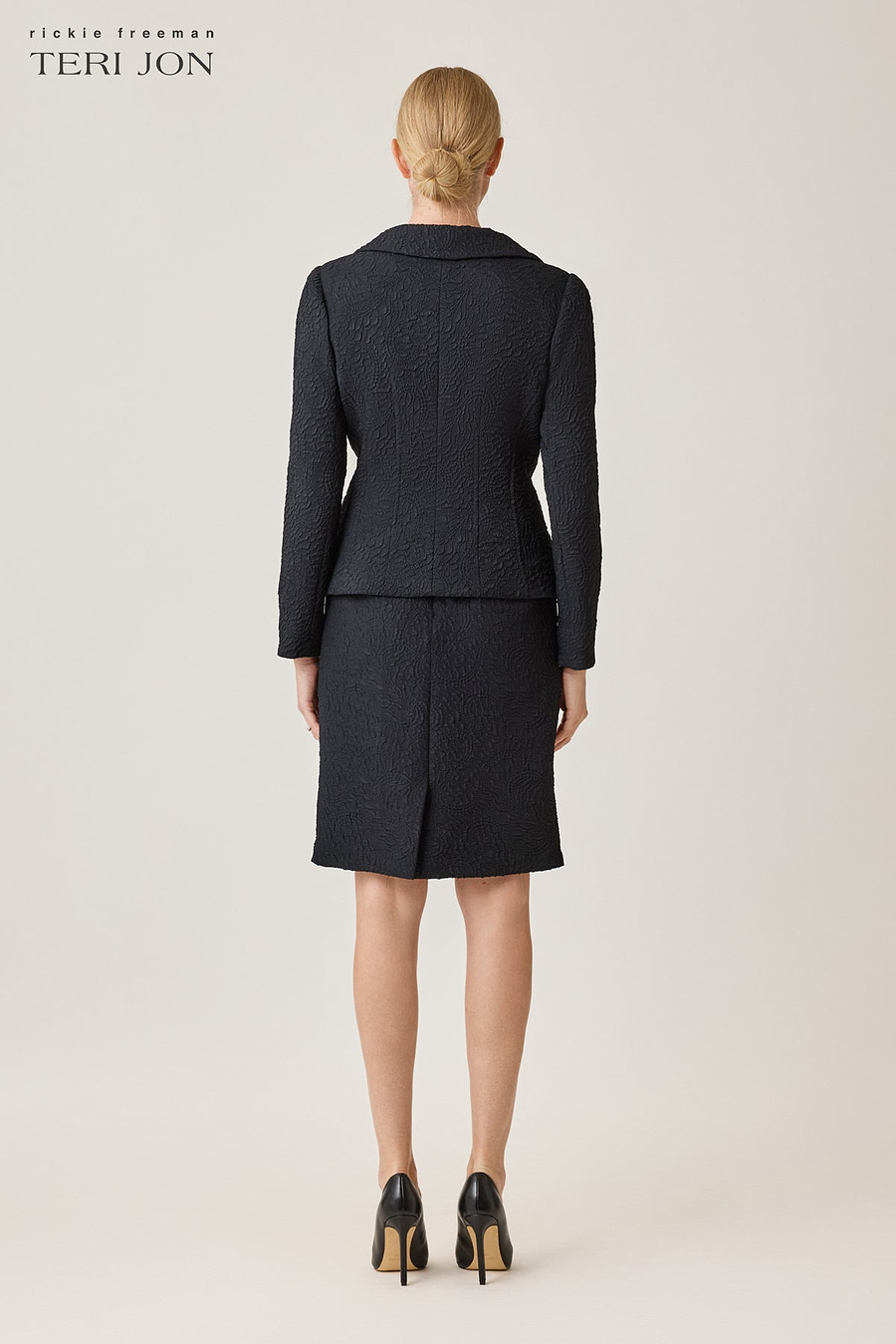 Jacquard Straight Skirt