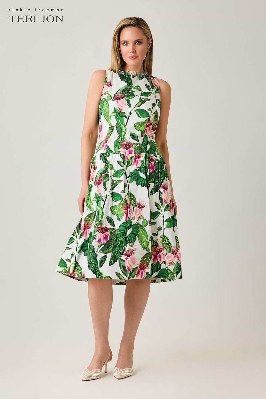 Green Multi Plus Size Image