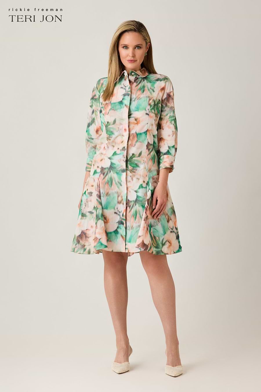 Green Multi Plus Size Image