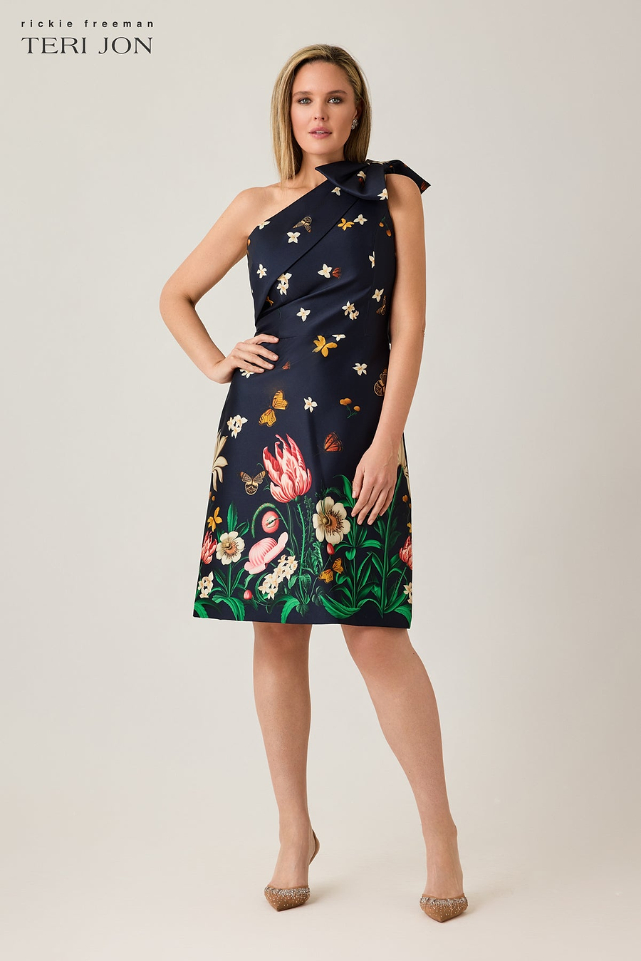Navy Multi Plus Size Image