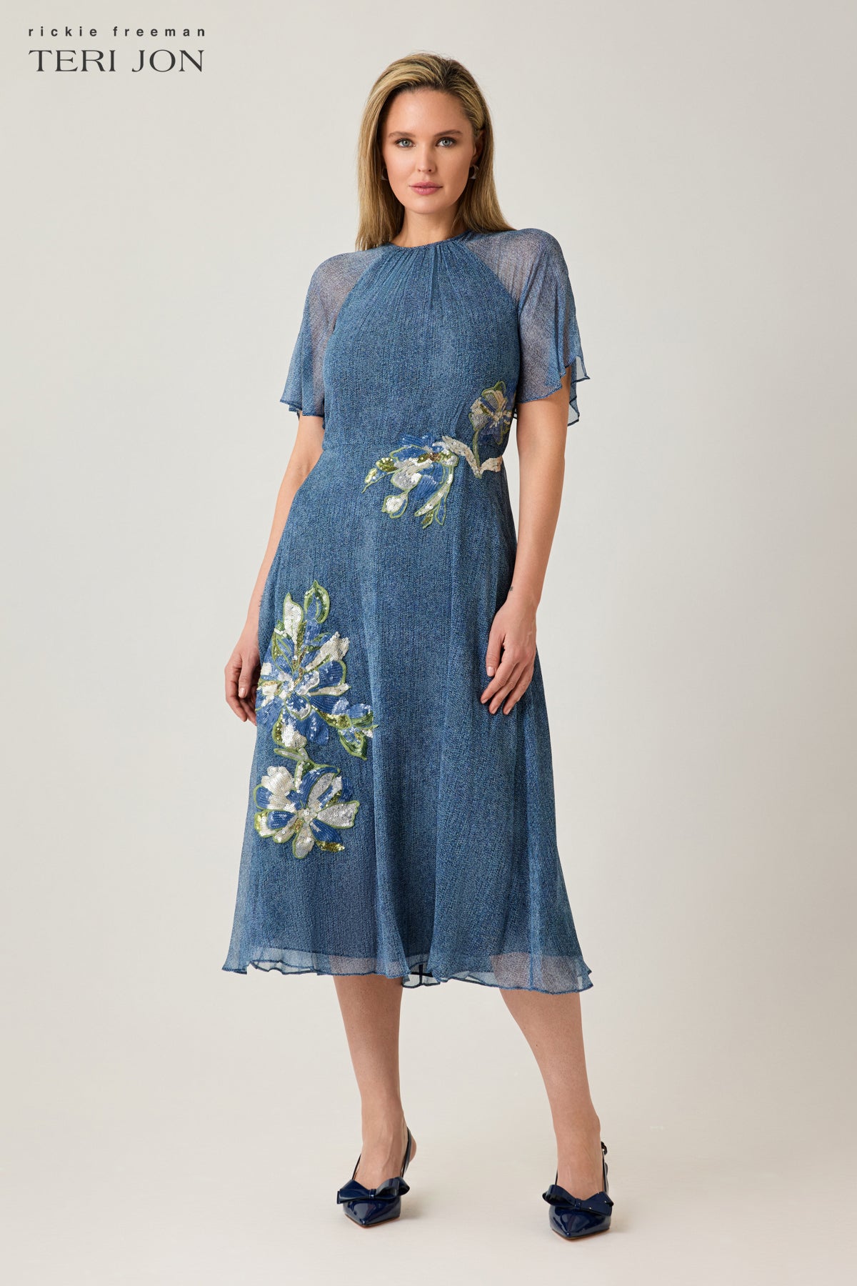 Blue Multi Plus Size Image