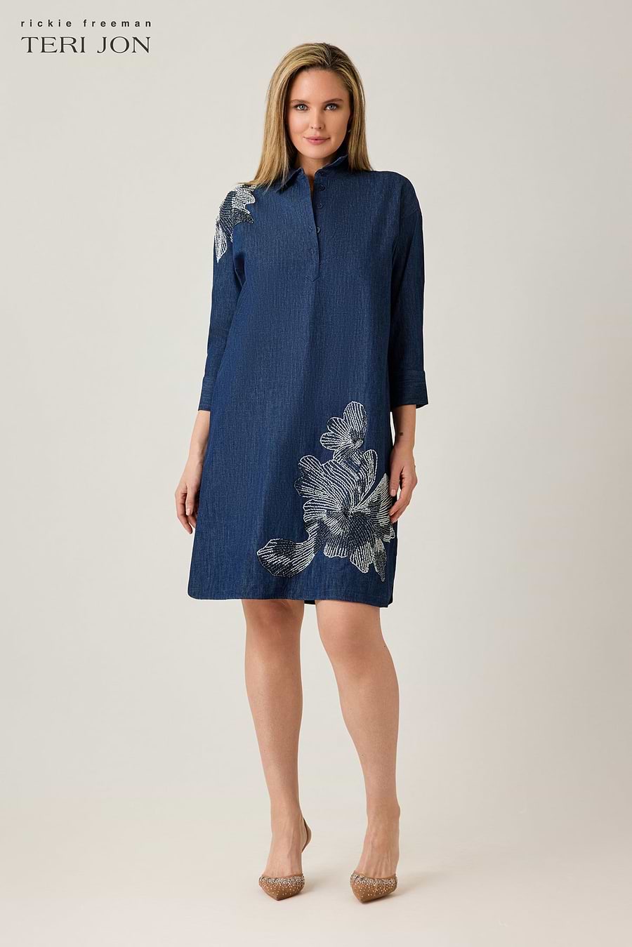 Dark Denim Plus Size Image