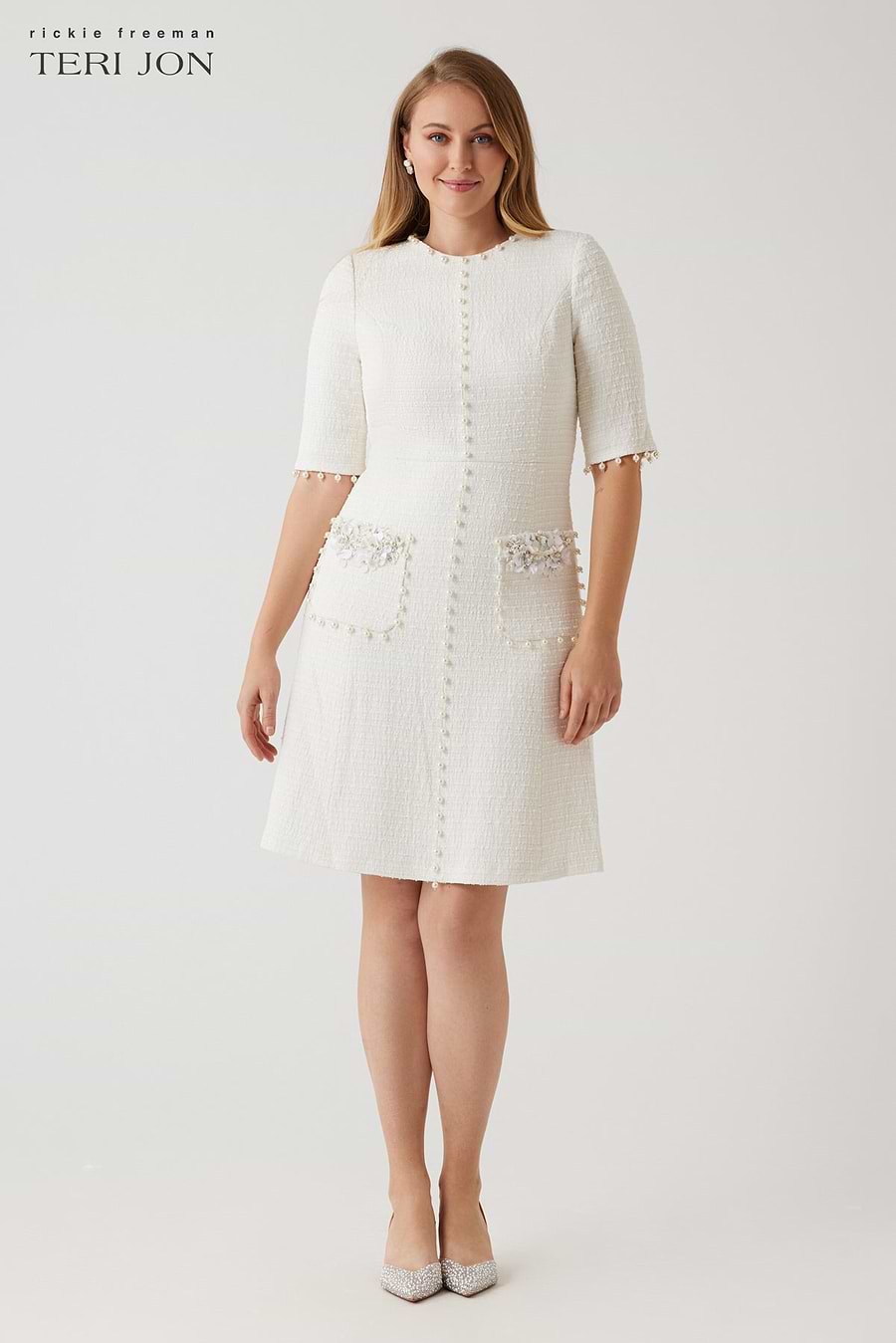 Plus Size Image White Cream