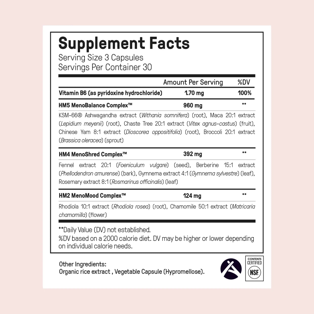Supplement Facts