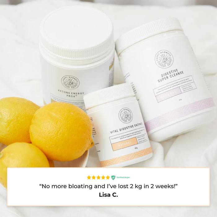 The Complete Gut Detoxification System prevents bloating and weight gain