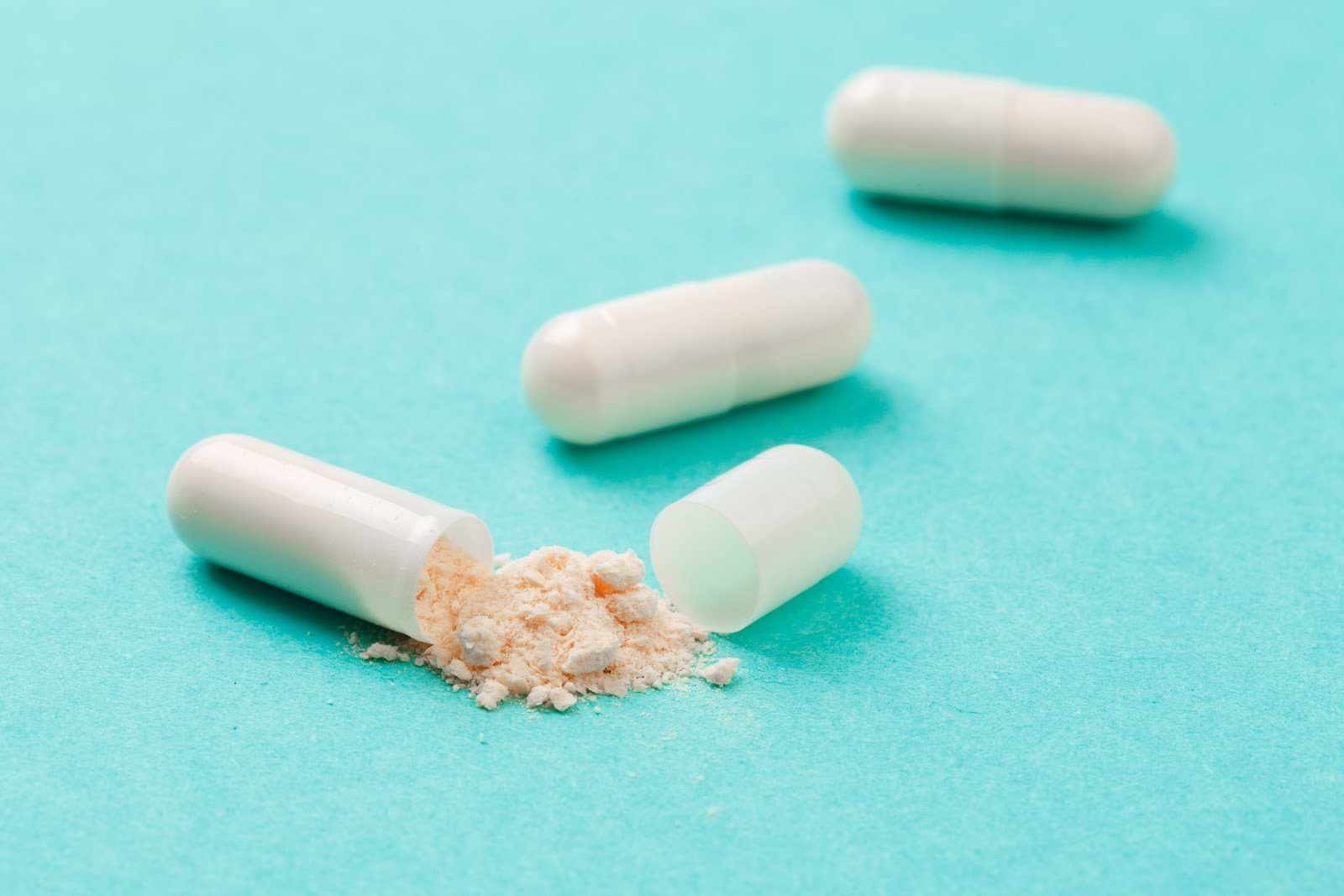 Best Time to Take Probiotics: Close-up of capsules