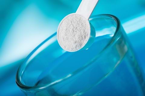 scoop of L-glutamine for leaky gut