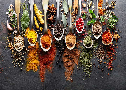 Medicinal herbs and spices