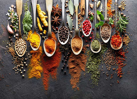 Medicinal herbs and spices