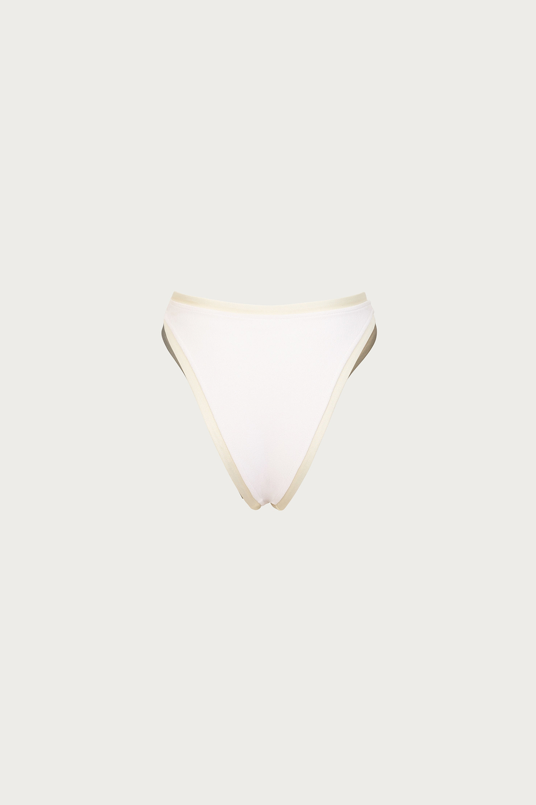 The Grace Bottom (Faux Suede White/Cream)