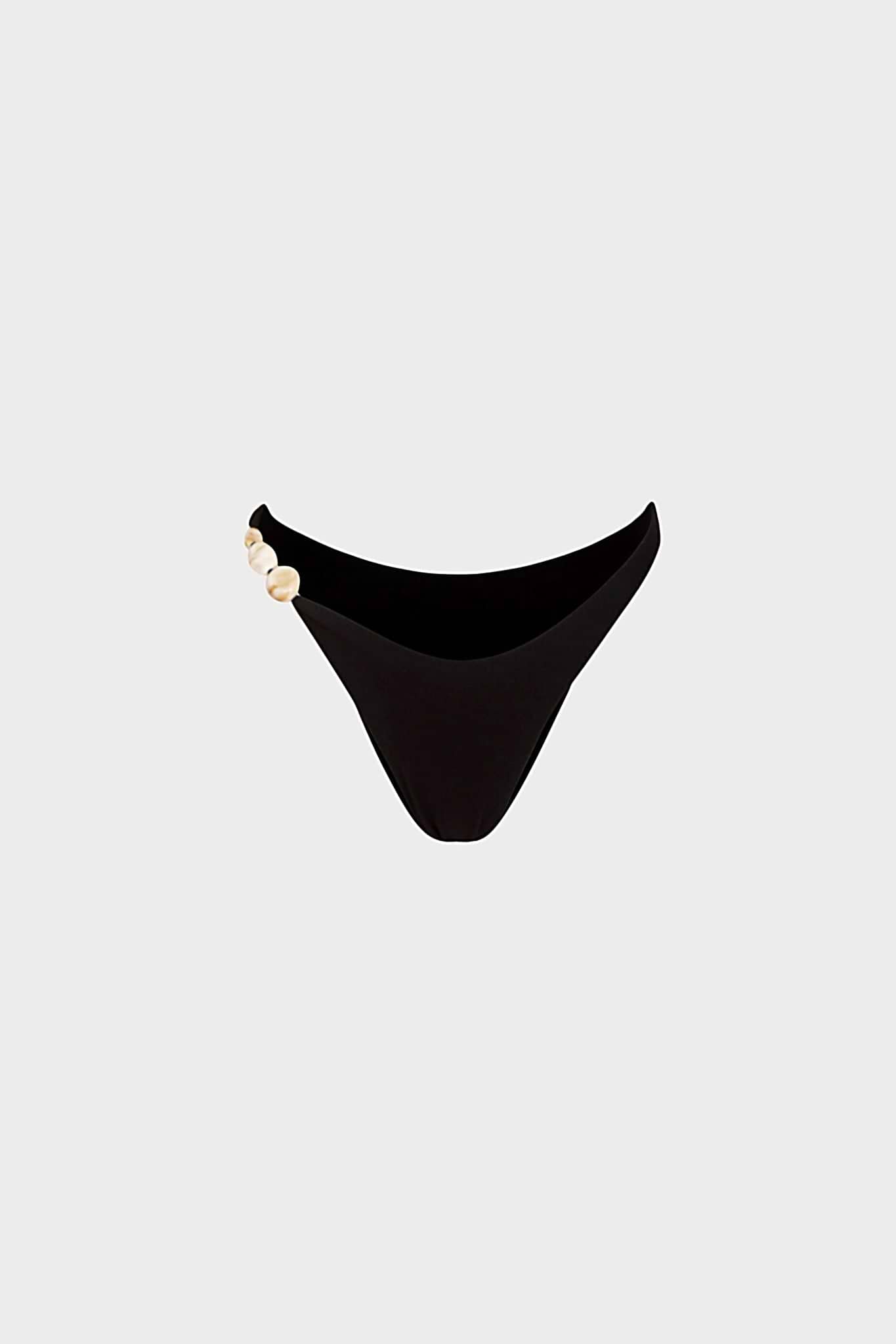 Stone 90s Bottom (Faux Suede Black)
