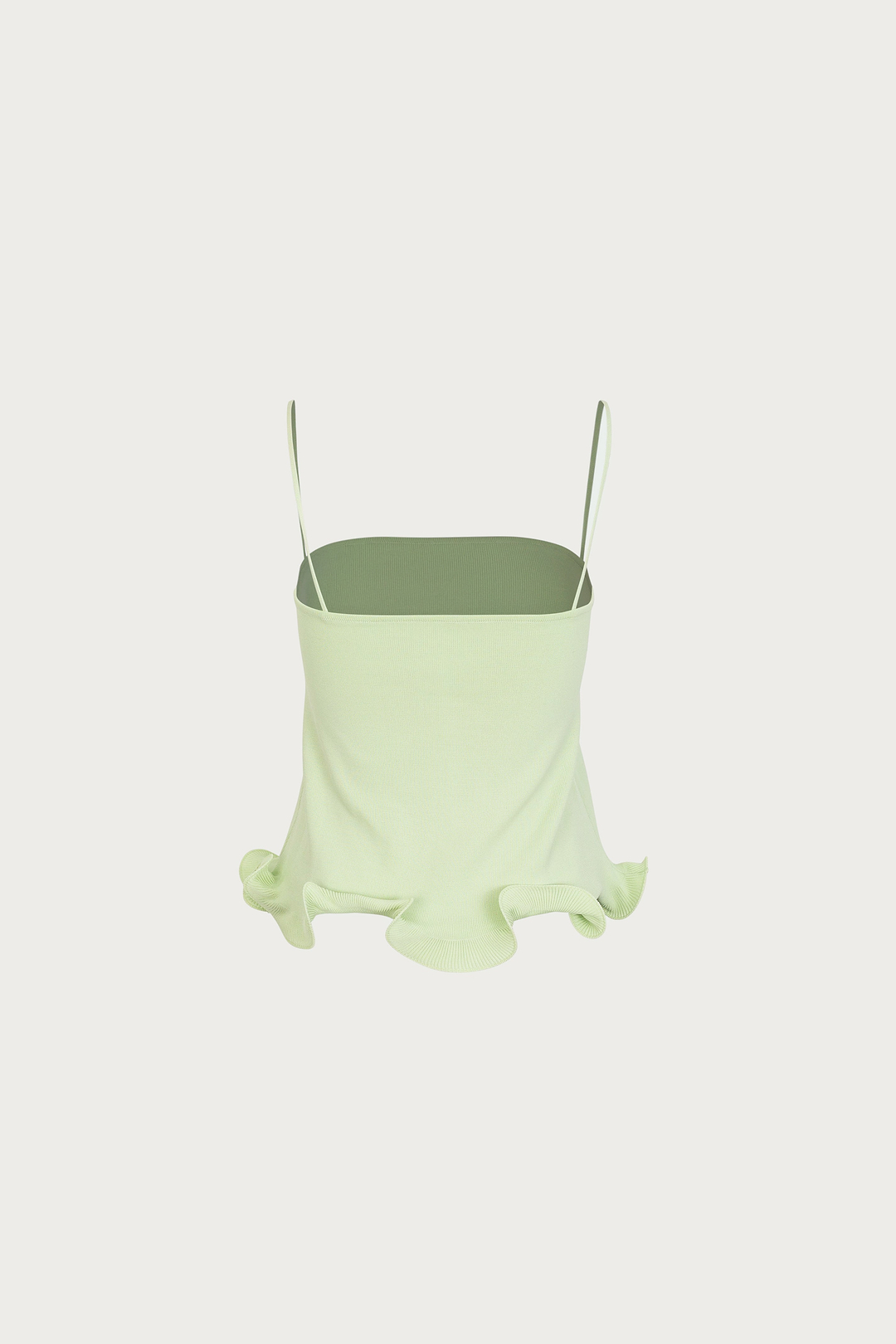 Ruffle Hem Tank (Mint)