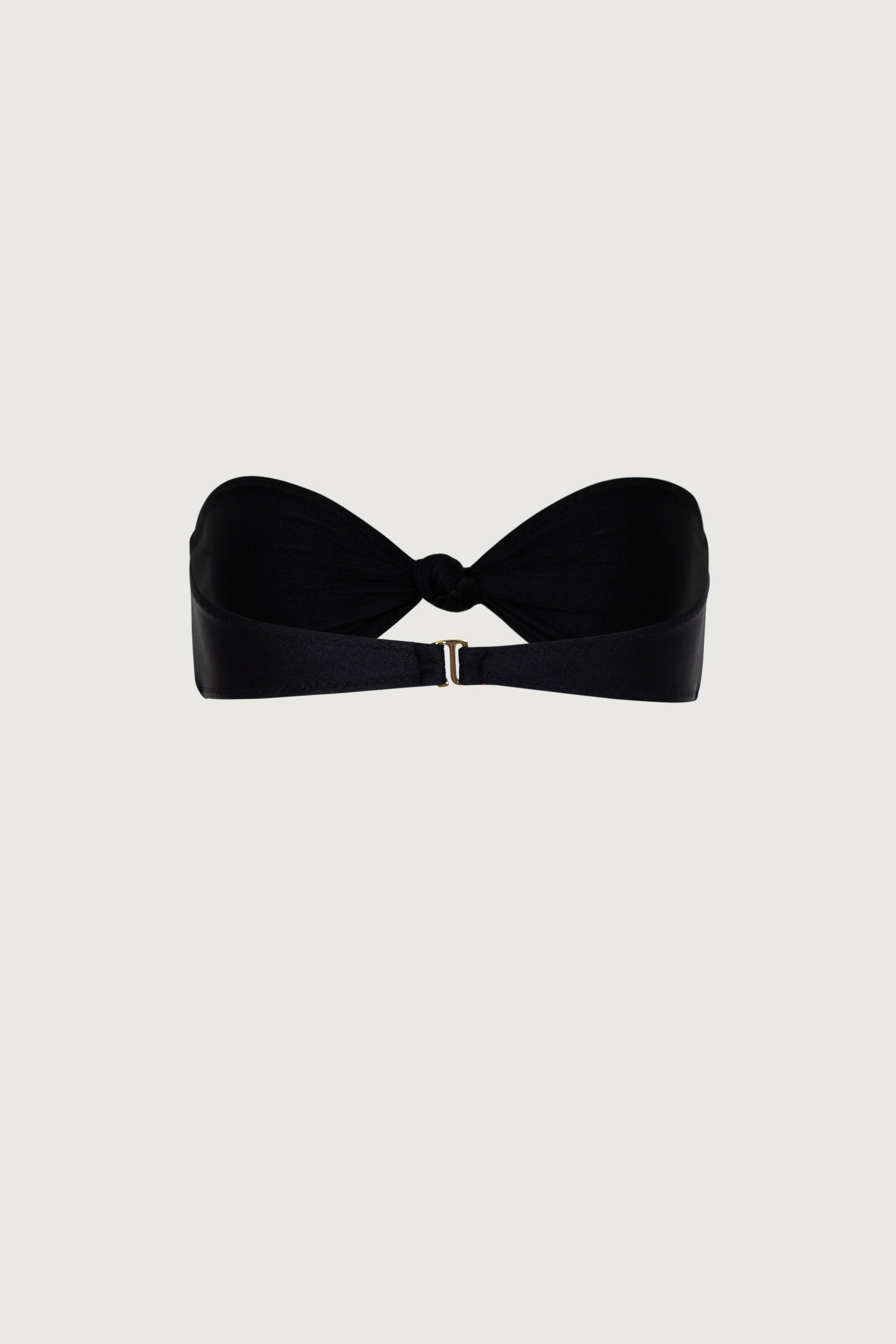 SAME Knotted Bandeau Top | Black