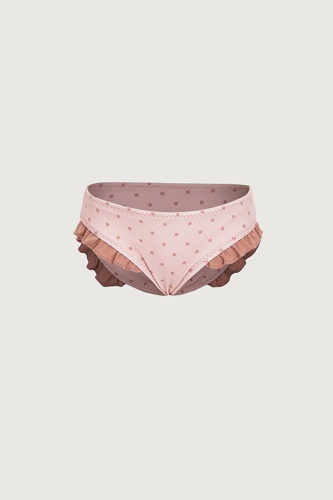 ruffle brief bottom KIDS-RBB-BCPD/B-3T
