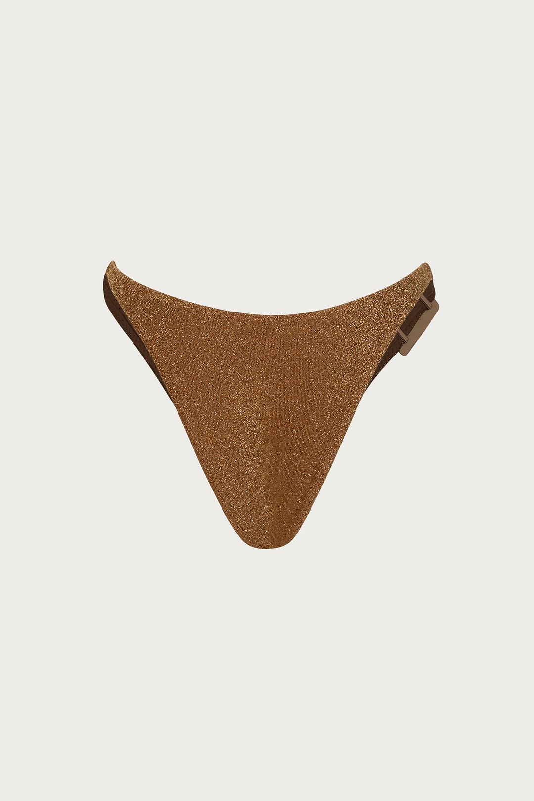 Hammered 90s Bottom (Mocha Shimmer Lurex)