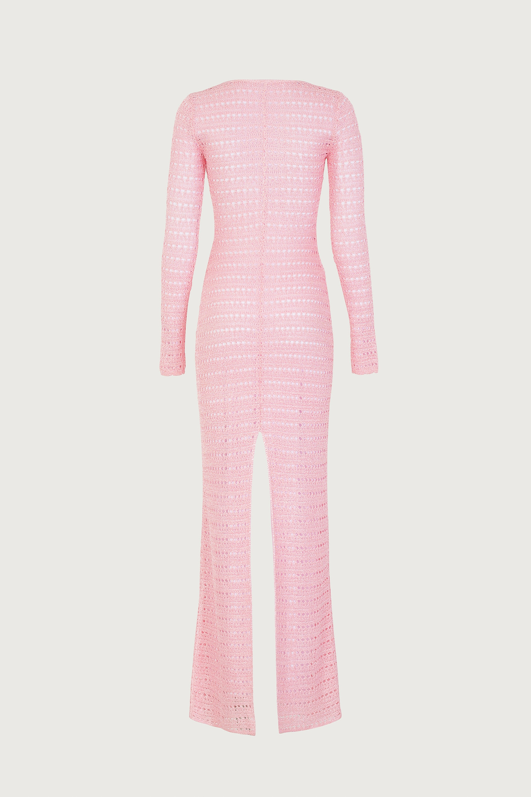 Rosette Crochet Dress (Pink)