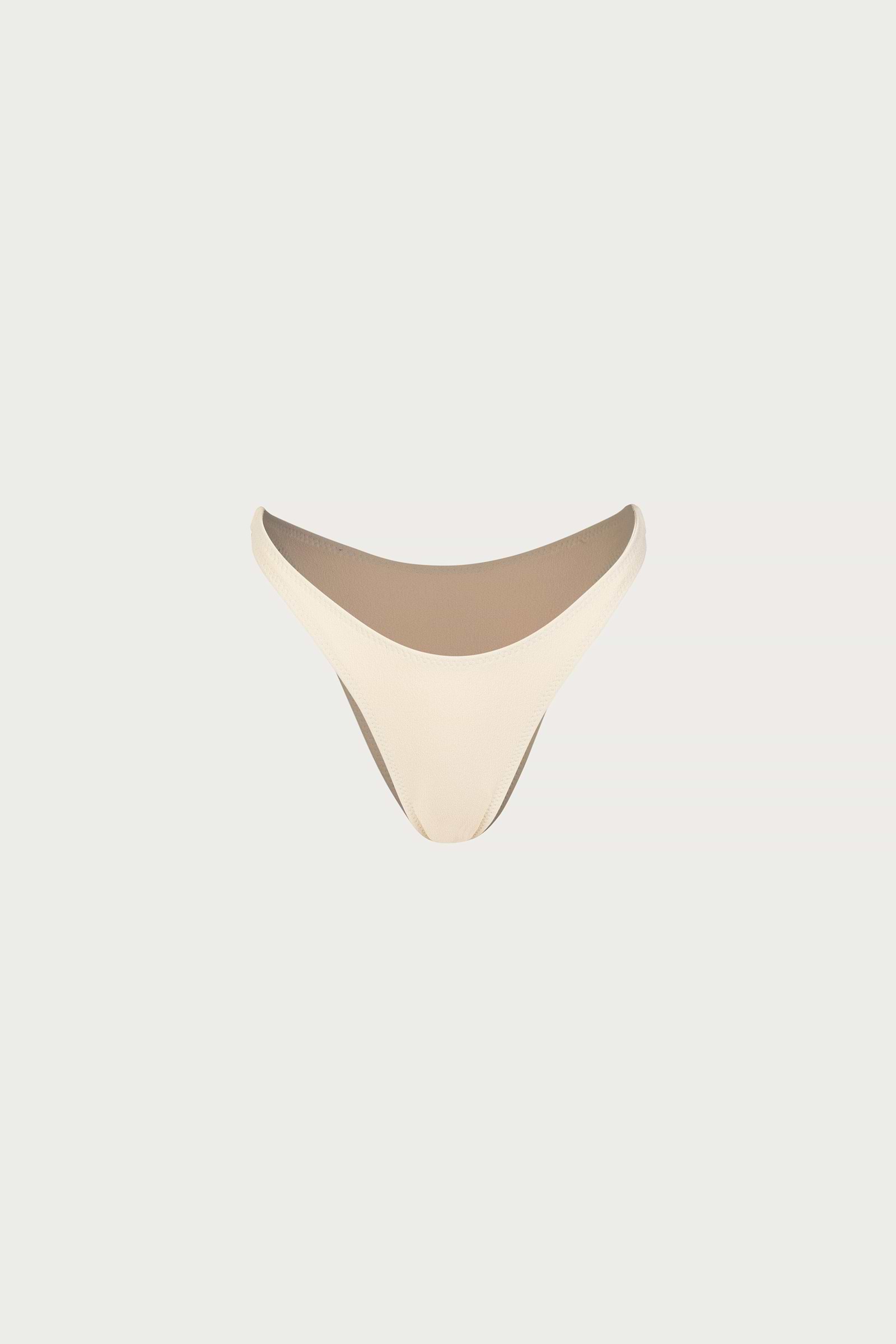 90s Bottom (Faux Suede Cream)