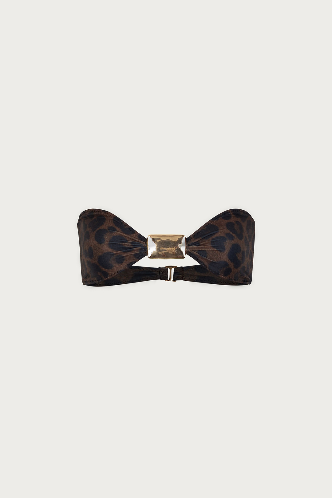 Hammered Bandeau Top (Cheetah)
