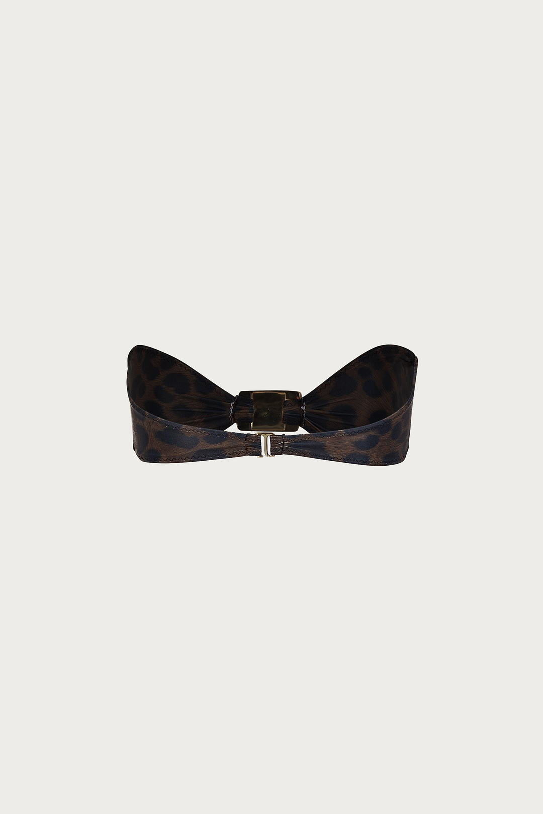 Hammered Bandeau Top (Cheetah)