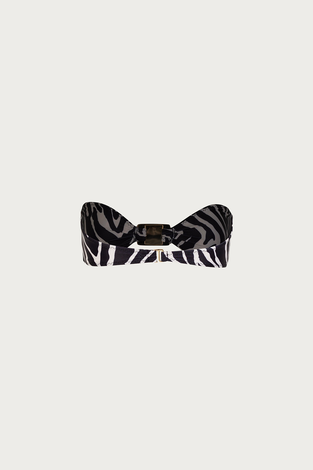 Hammered Bandeau Top (Zebra)