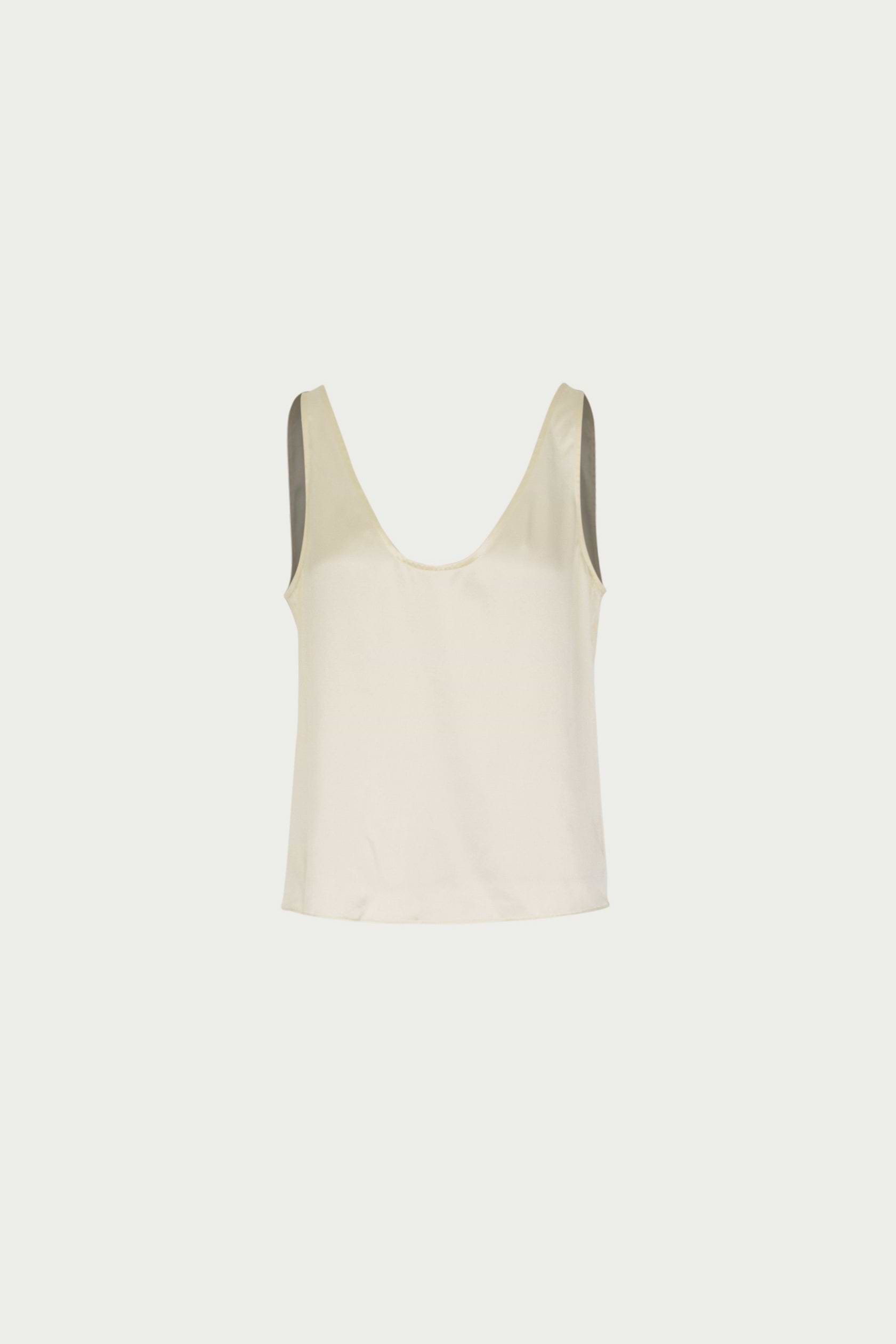 Silk Tank (Cream)
