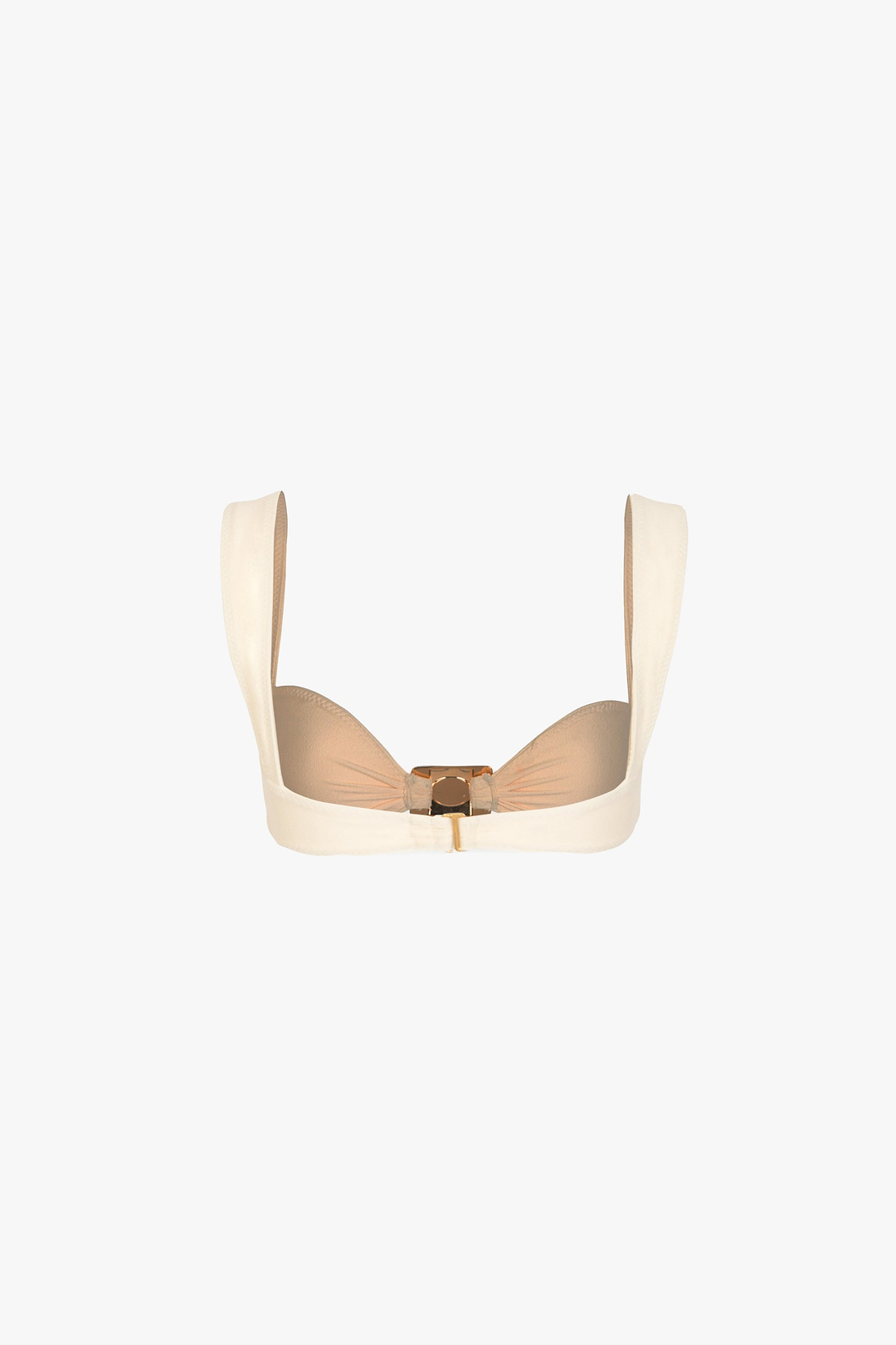 Hammered Pearl Top (Faux Suede Cream)