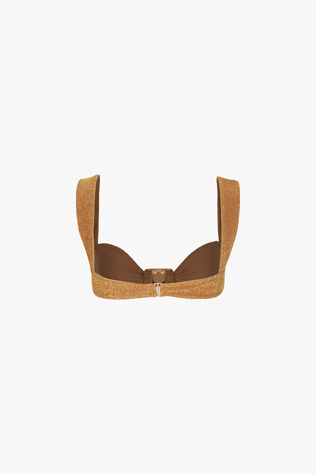 Hammered Pearl Top (Mocha Shimmer Lurex)